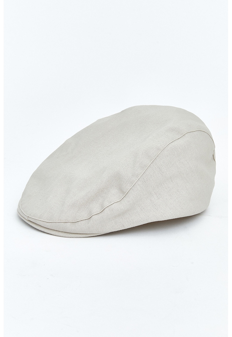 Sapca uni cu cozoroc plat - Gri deschis