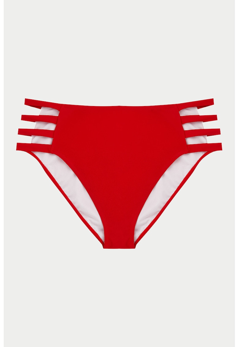 Slip cu decupaje laterale - Rosu