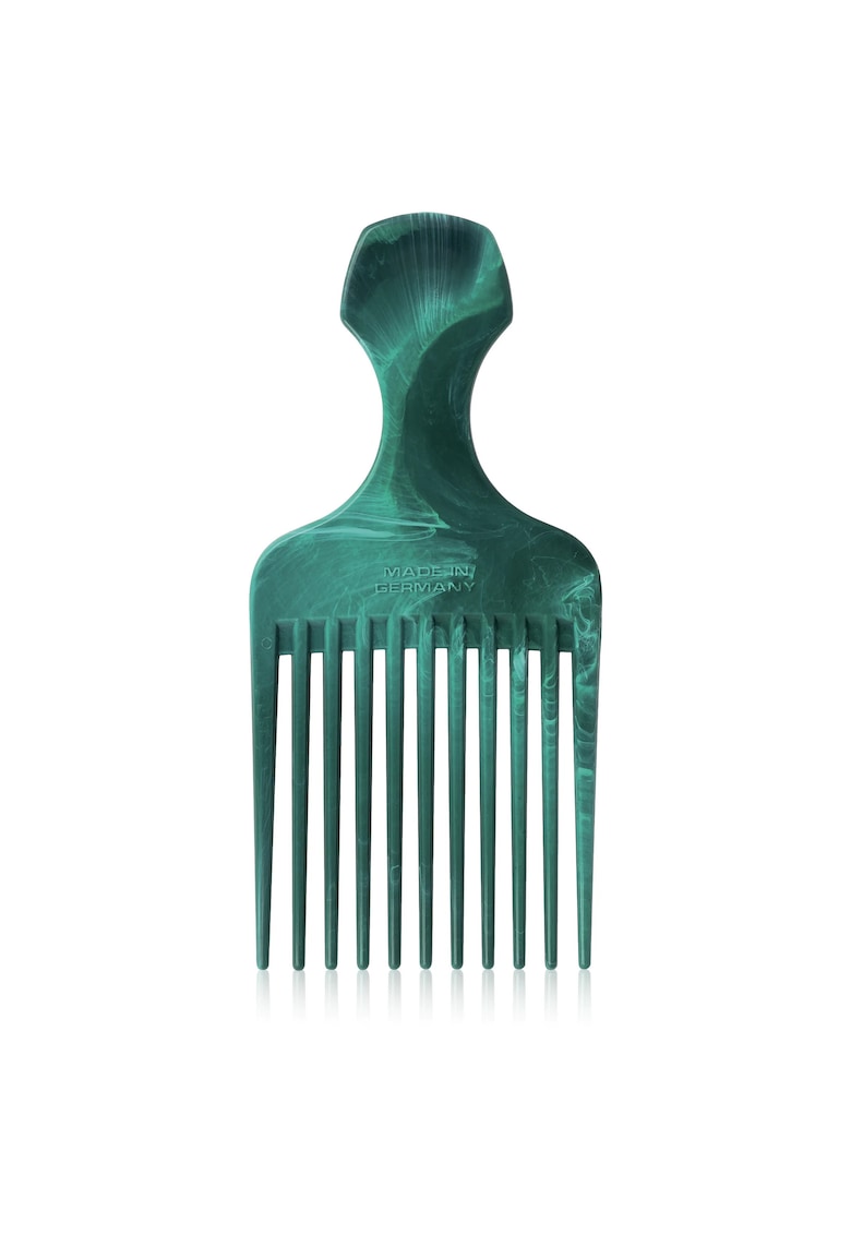 Pieptan afro pentru par cret din materiale reciclate -