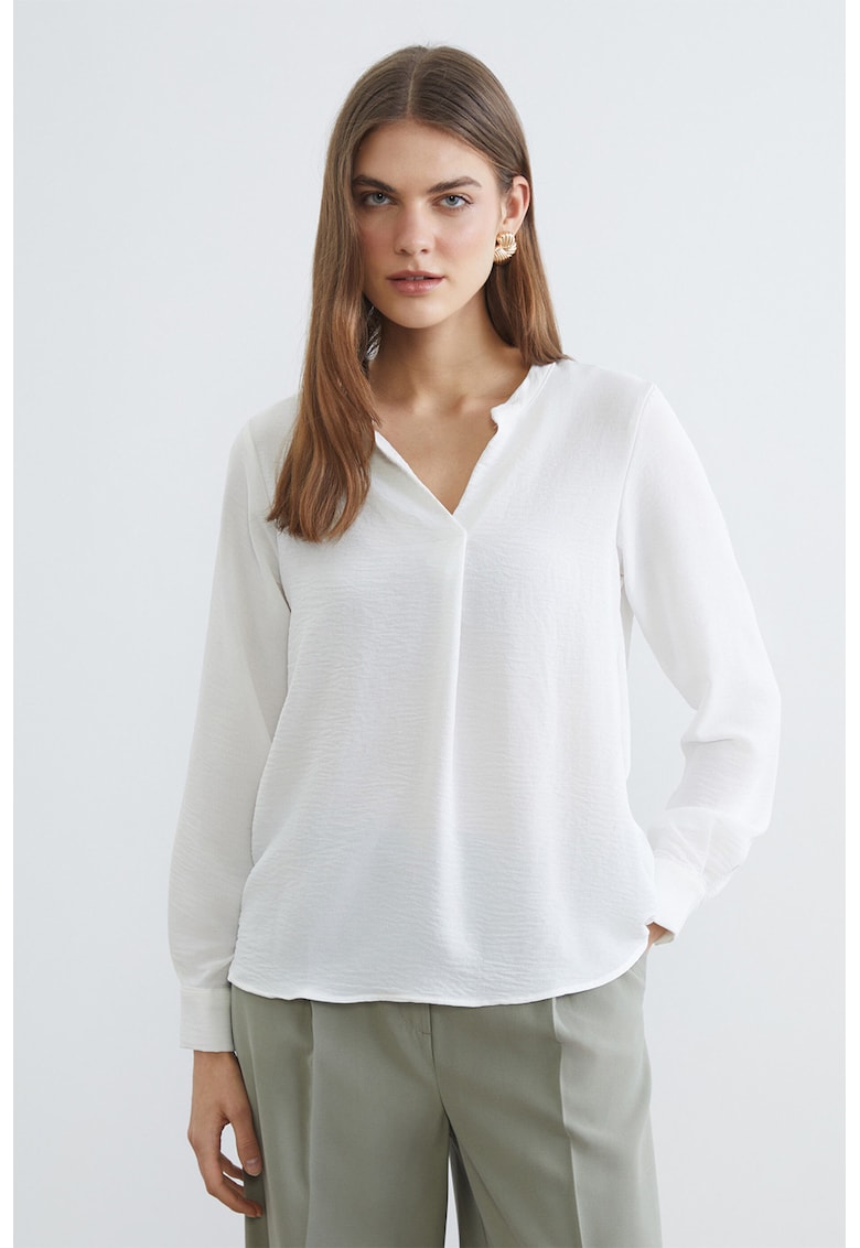 Bluza-tunica cu decolteu in V
