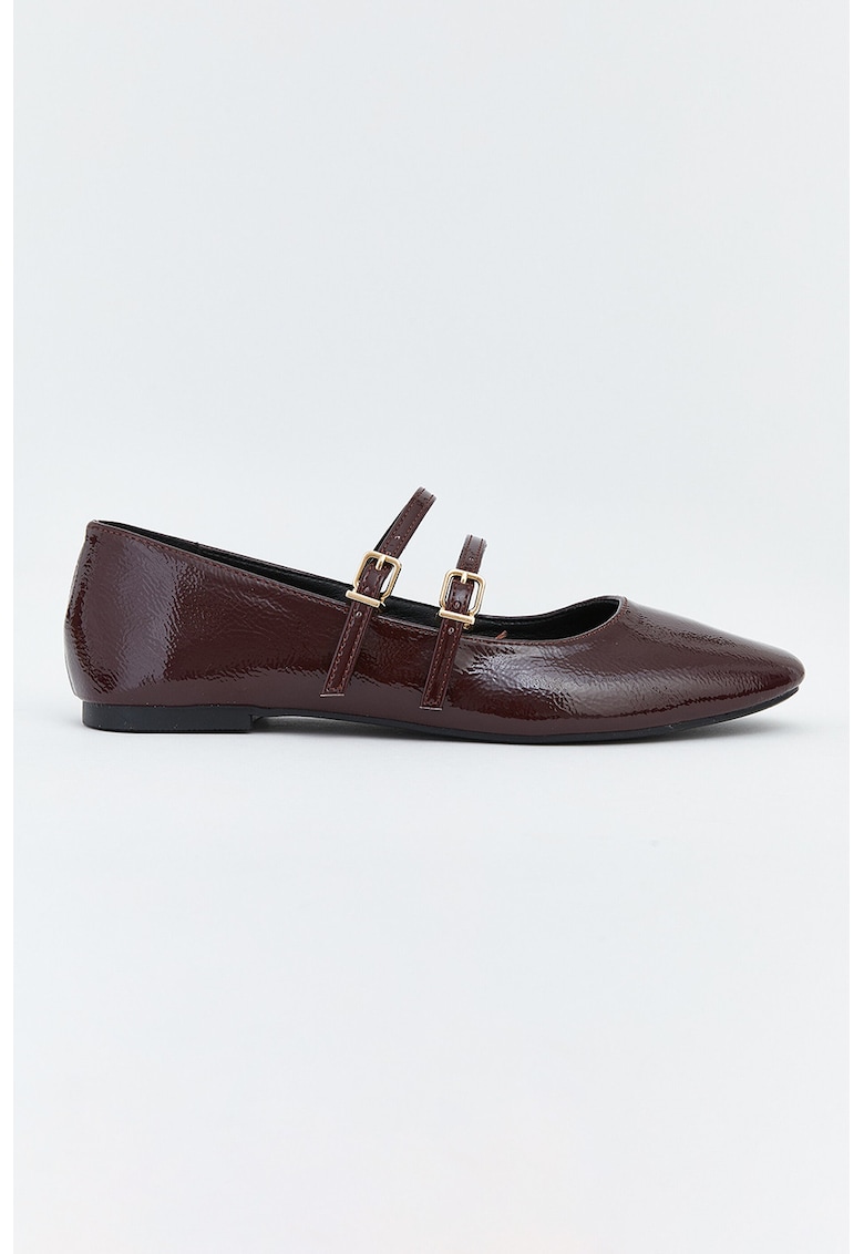 Balerini Mary Jane - Maro cognac