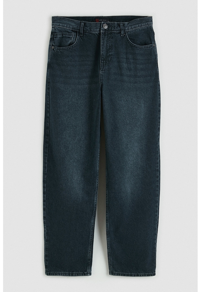 Blugi relaxed fit - Albastru ultramarin