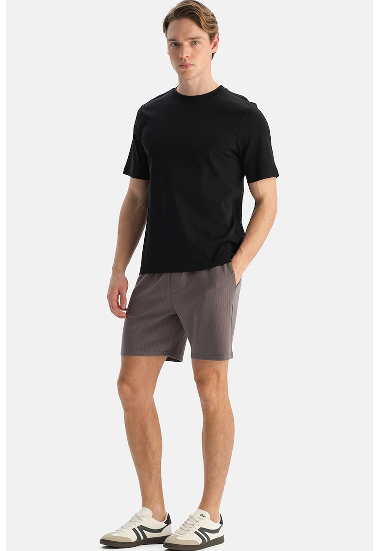 Pantaloni scurti de trening din amestec de modal - Grej