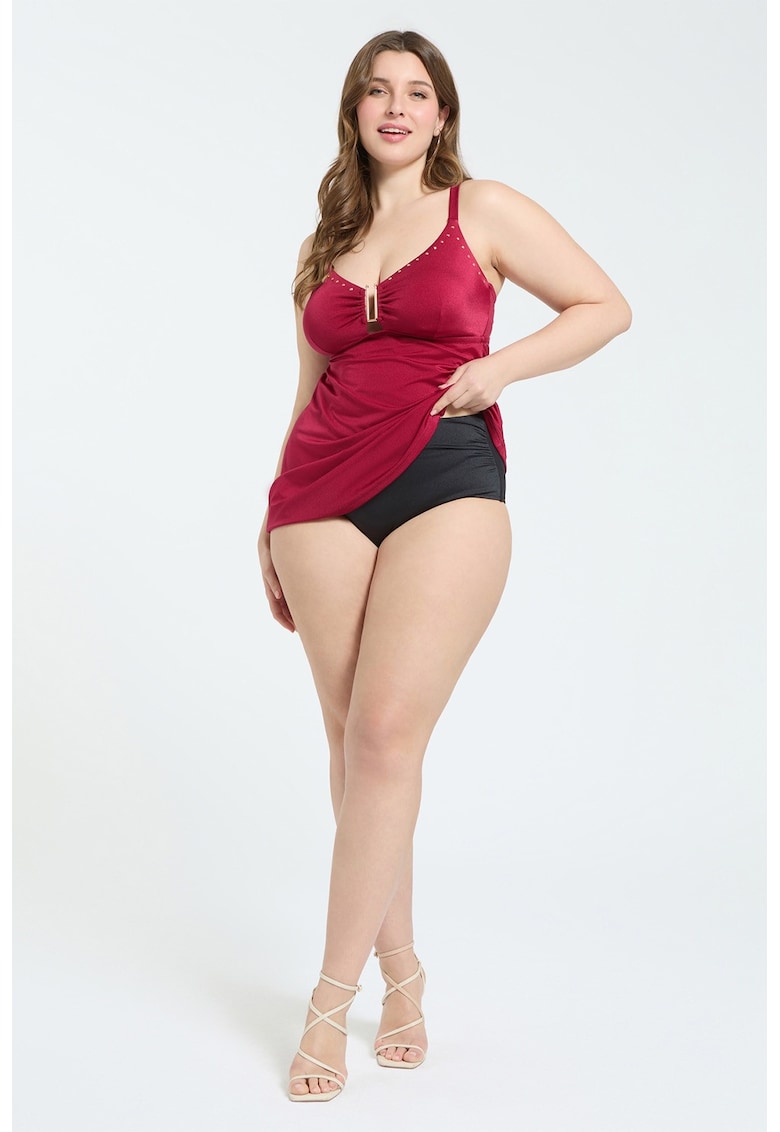 Slip cu talie medie - Negru