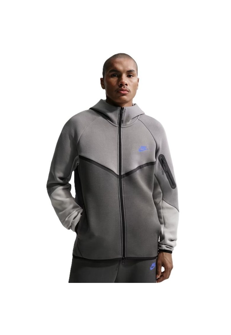Bluza cu fermoar M NK TCH FLC FZ WR HOODIE-HV0949-018