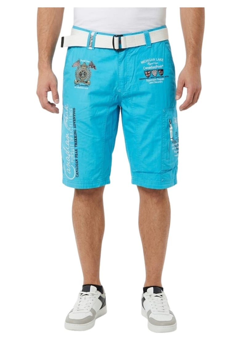 Pantaloni scurti cu o curea textila Pharell -