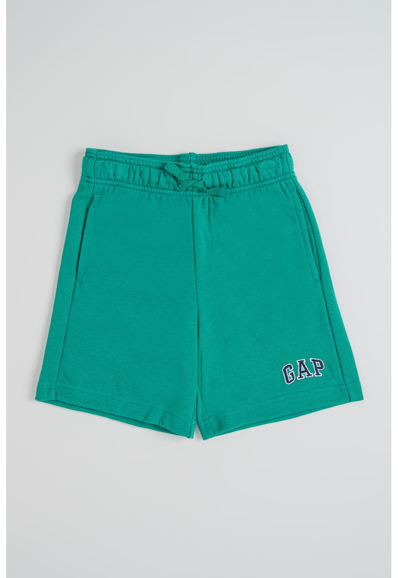 Pantaloni scurti din amestec de bumbac - Verde