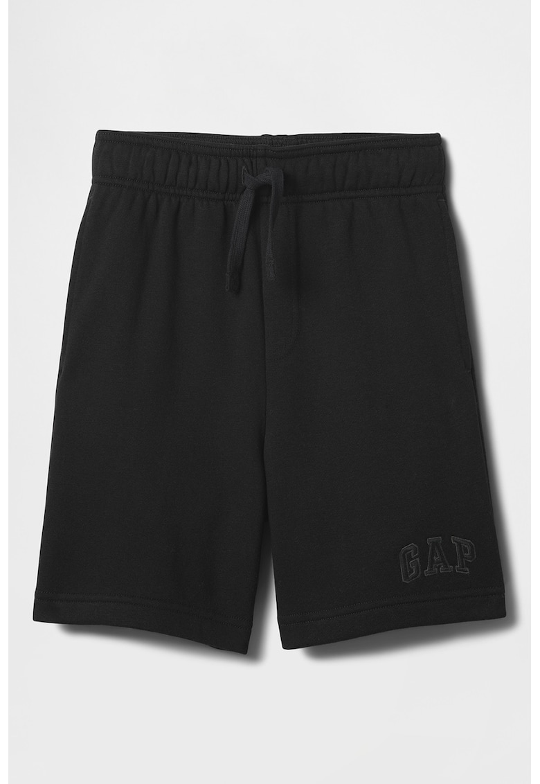 Pantaloni scurti cu snur - Negru