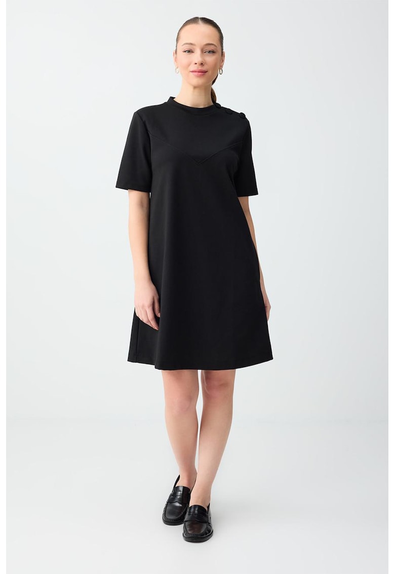 Rochie mini lejera - Negru