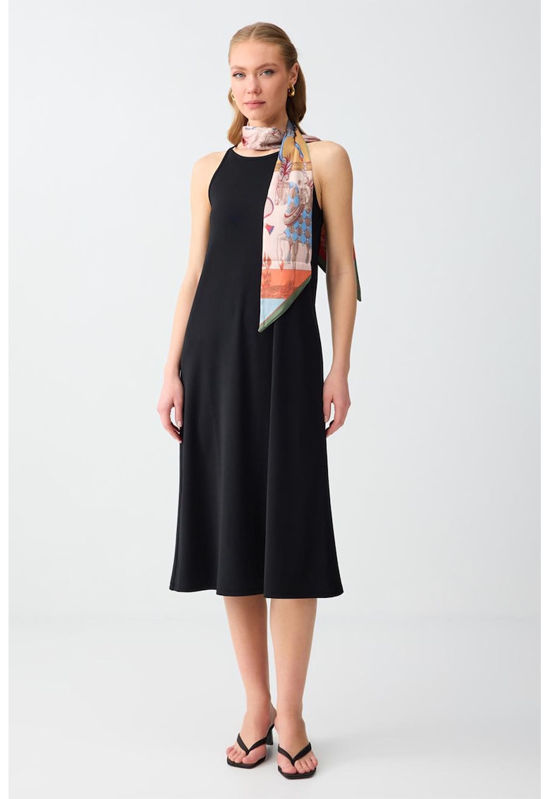 Rochie lejera - fara maneci - Negru