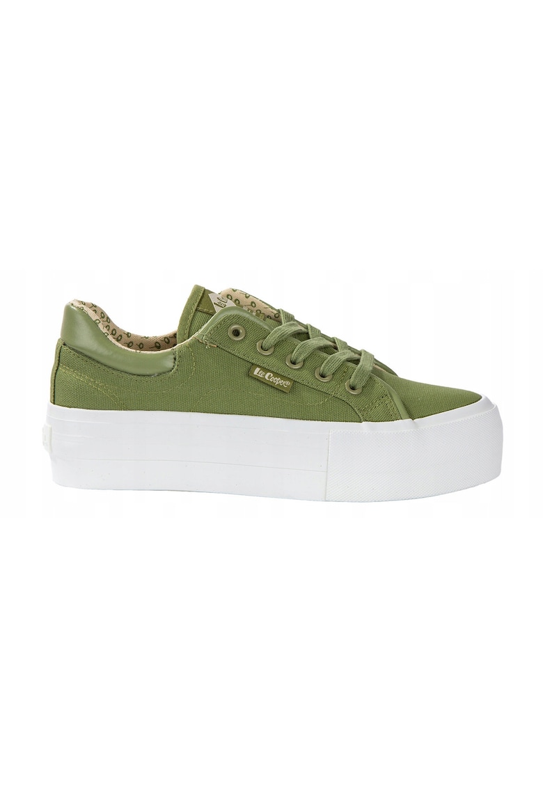 Tenisi dama casual - usori - verde - material sintetic -