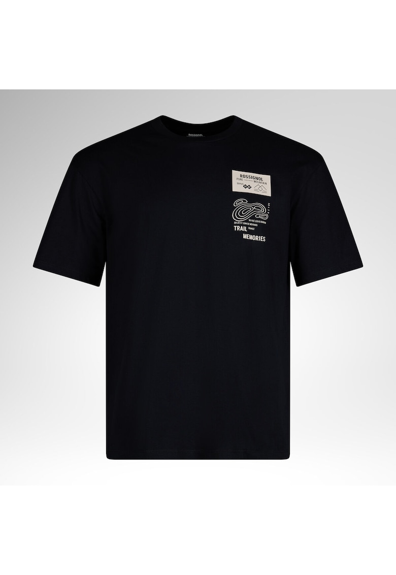 Tricou sport barbati M GRAPHIC WATERFALL TEE - negru - Negru