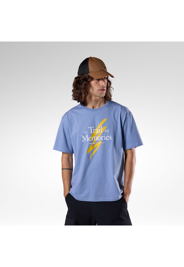 Tricou sport barbati M GRAPHIC WATERFALL TEE - albastru - Albastru