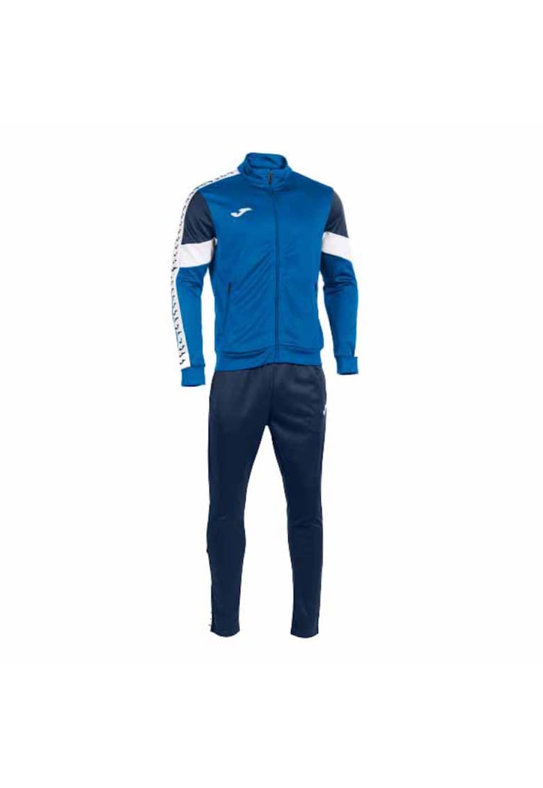 Trening Albastru-Bleumarin - L INTL - bluza cu fermoar - pantaloni lungi cu buzunare