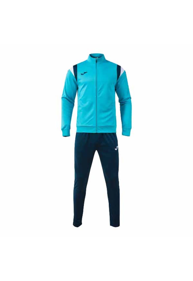 Trening turcoaz fluorescent - hanorac cu fermoar - pantaloni lungi - Turcoaz