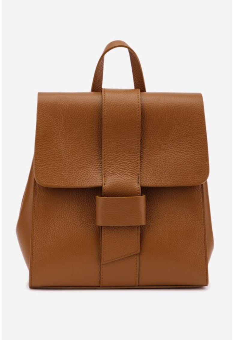 Rucsac dama elegant stil geanta din piele maro