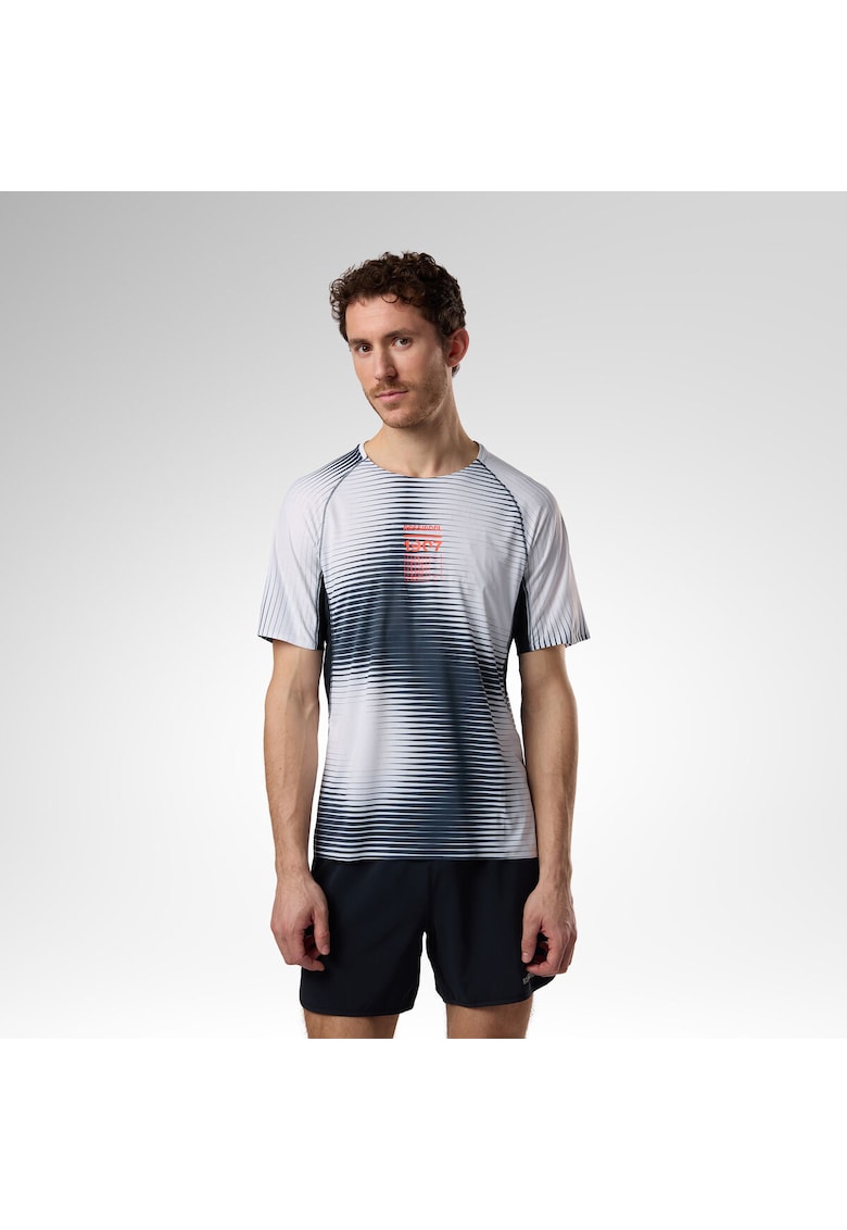 Tricou sport barbati M SAPA ULTRA TEE - negru cu alb - Negru I Alb