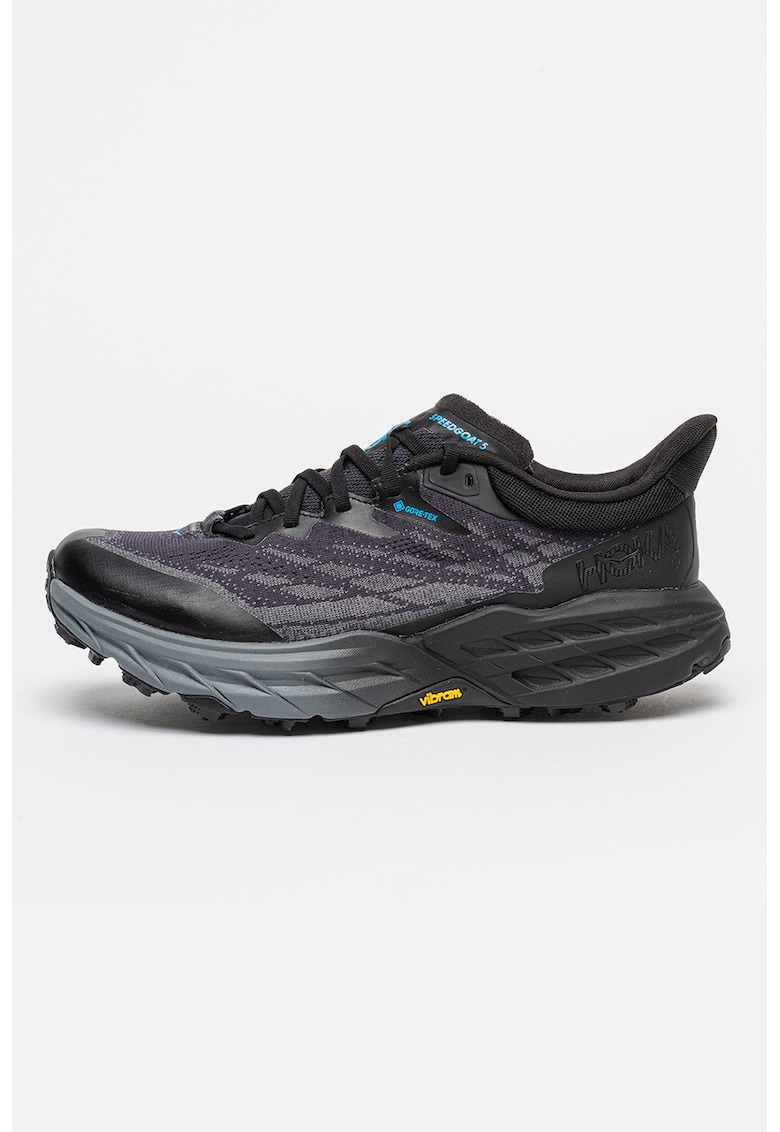 Pantofi Speedgoat 5 GTX din plasa pentru alergare pe teren accidentat - Negru/Gri inchis