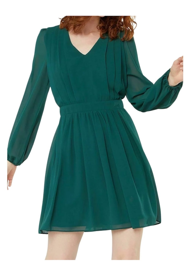 Rochie uni evazata -