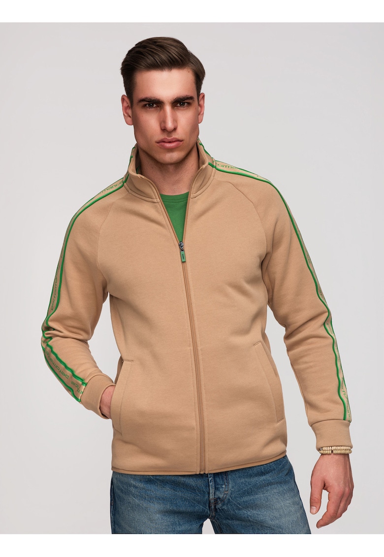 Bluza Barbati Sport - Bumbac si Poliester - Croiala Regular - Maro