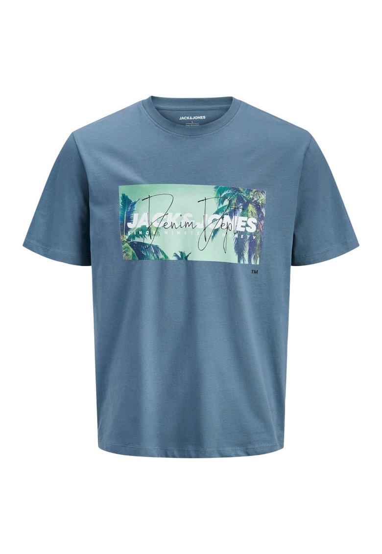 Tricou JACK &JONES Indiana SS LN 59835 - Albastru