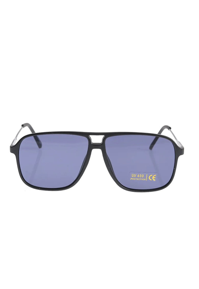 Ochelari de soare rama neagră - lentile albastre - protecție UV400 -