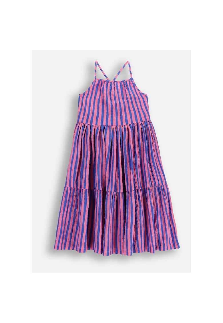 Rochie evazată - Roz/Albastru