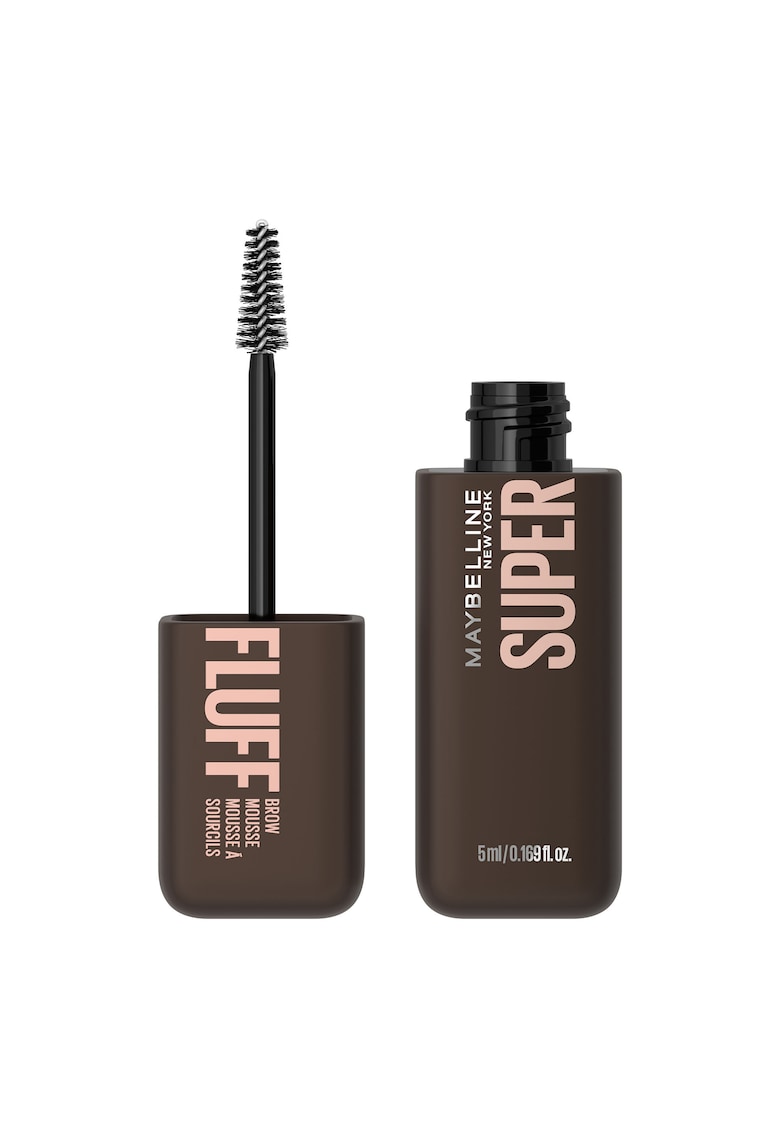 Mascara pentru sprancene cu fixare usoara Maybelline SUPERFLUFF - Black Brown