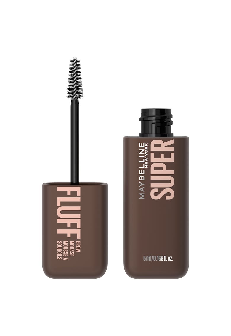 Mascara pentru sprancene cu fixare usoara Maybelline SUPERFLUFF - Deep Brown