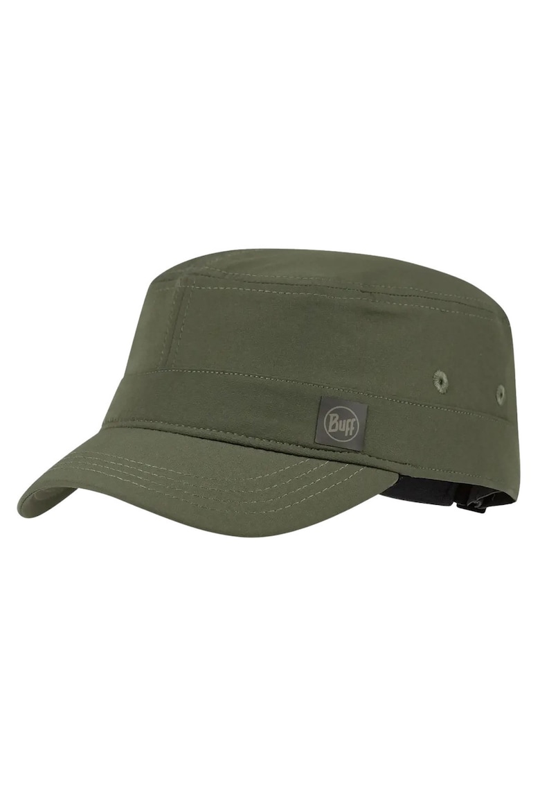 Sapca militara din 90% nylon si 10% elastan - protectie solara UPF 50 - reglabila cu banda interna absorbanta - Military Cap Solid - khaki -