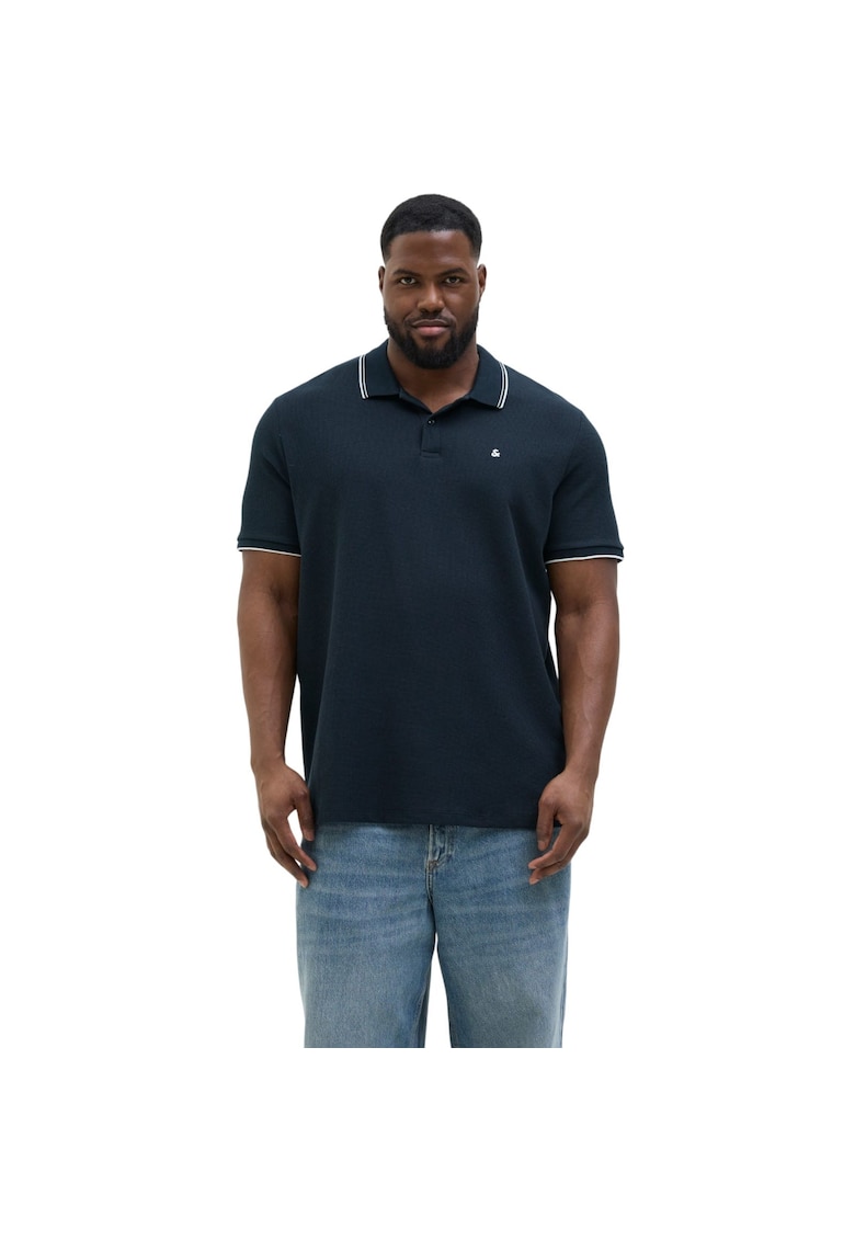 Tricou JACK &JONES Austin Polo SS PLS 59957 - Albastru inchis