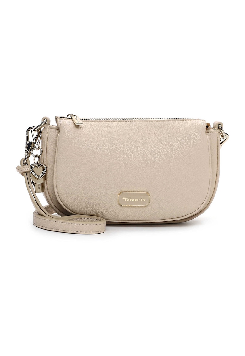 Geanta crossbody de piele ecologica Katharina - Bej deschis