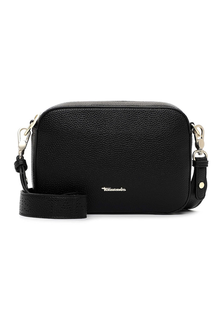 Geanta crossbody de piele ecologica - Negru