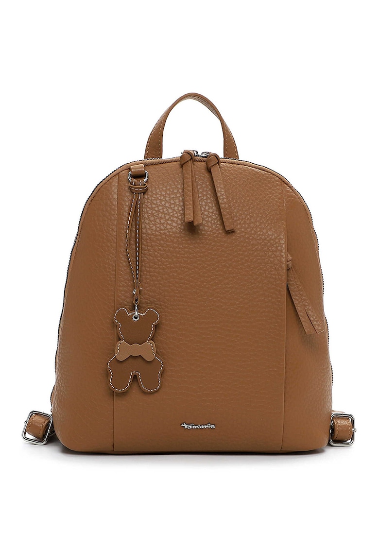 Rucsac de piele ecologica cu accesoriu - Caramel