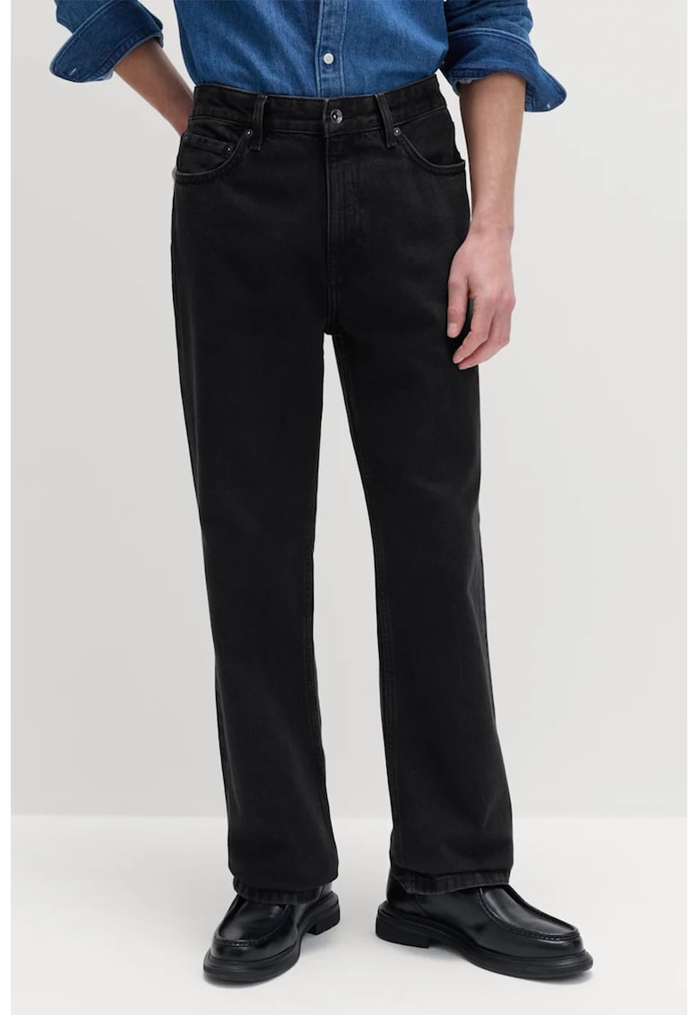 Blugi uni drepti - Negru