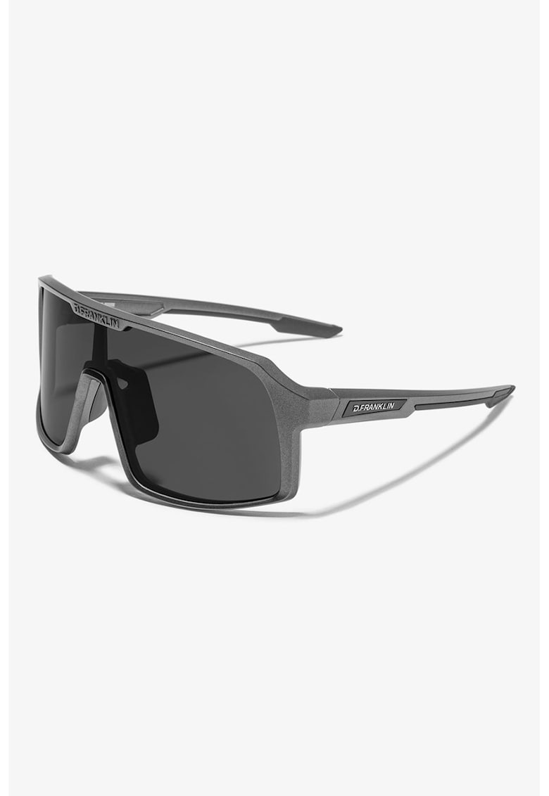 Ochelari de soare shield unisex - Argintiu