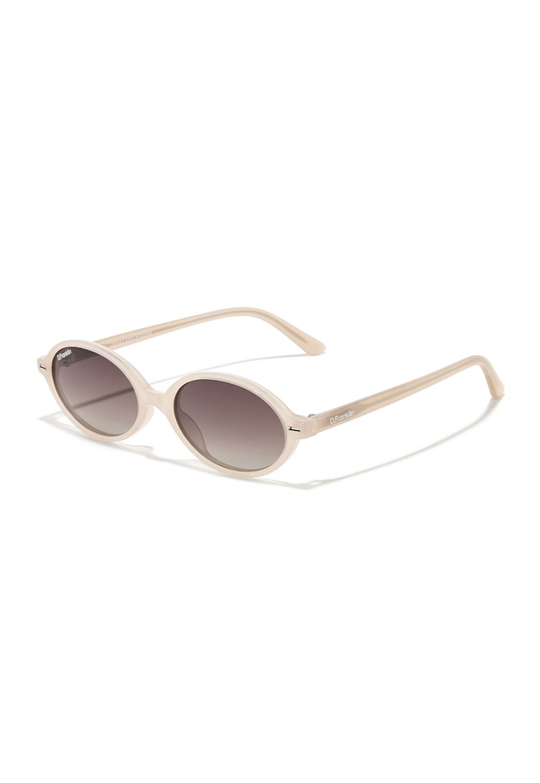 Ochelari de soare unisex cu lentile polarizate - Bej deschis