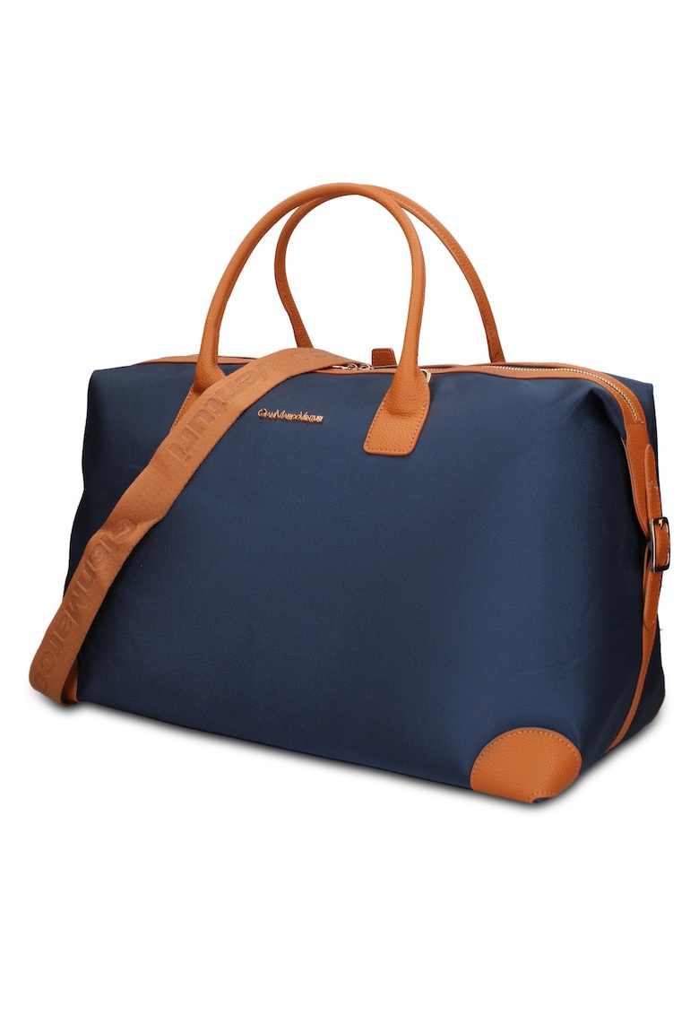 Geanta duffle din piele ecologoca Seraphina Prime - Albastru inchis