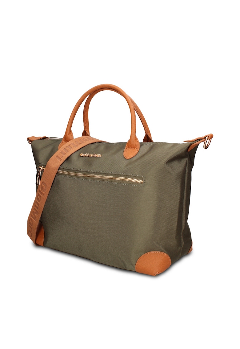 Geanta shopper din piele ecologica Elowen Prime - Verde