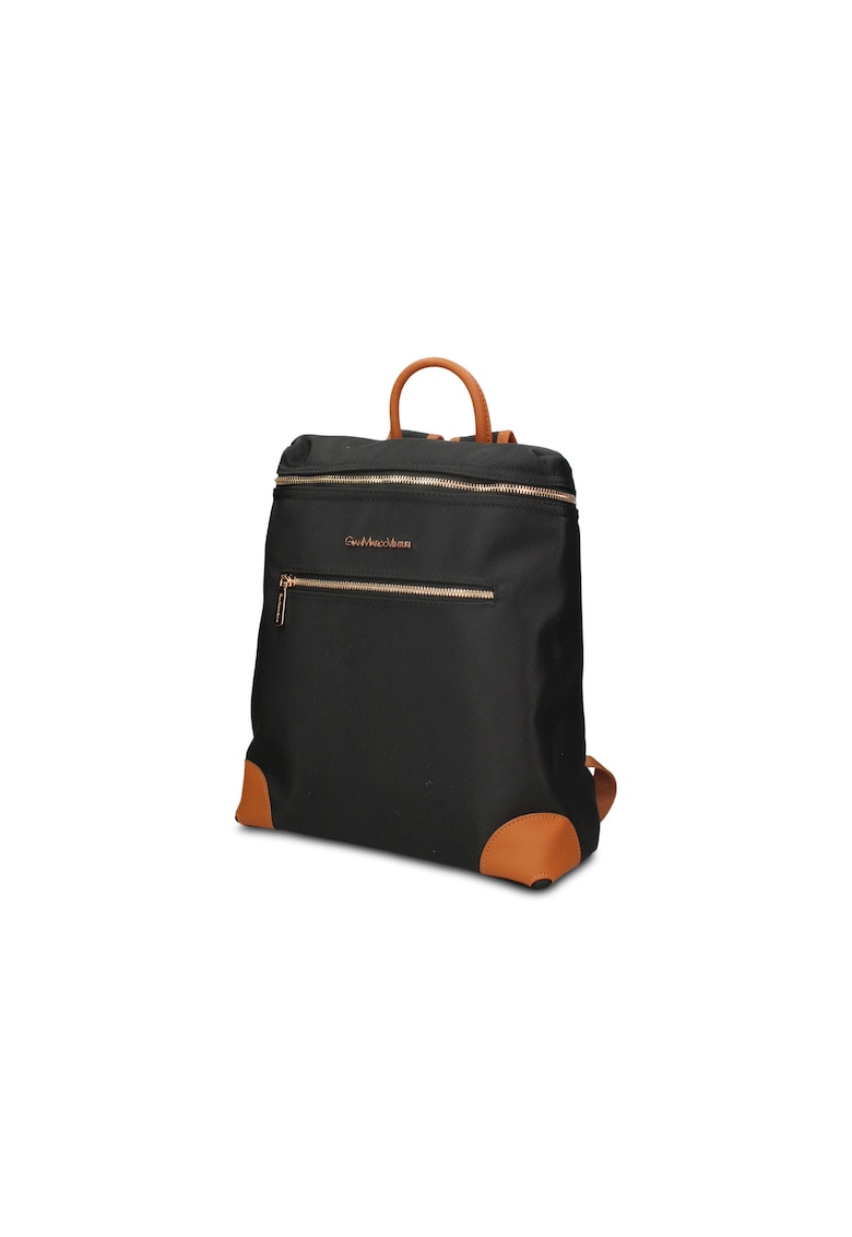 Rucsac unisex Velaris Lux - Negru/Maro
