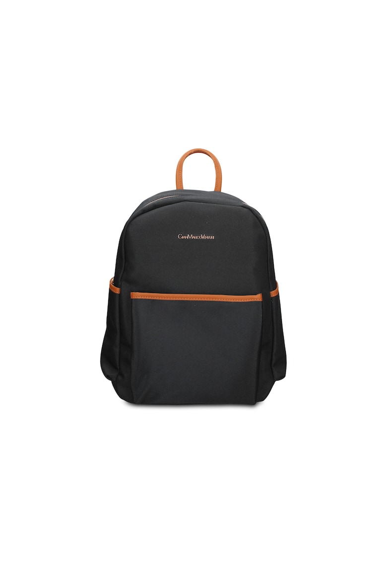 Rucsac unisex cu un compartiment pentru laptop Elora - Negru/Maro