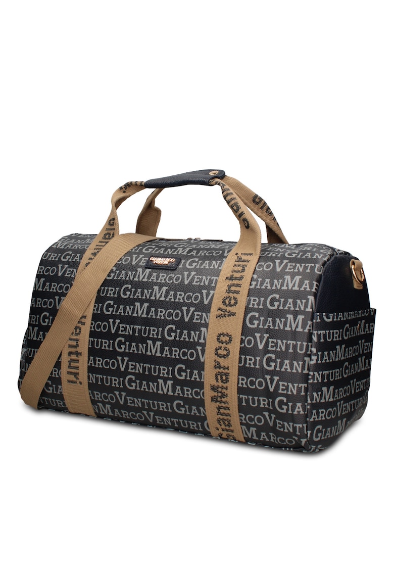 Geanta duffle de piele ecologica Callisto Plus - Albastru ultramarin