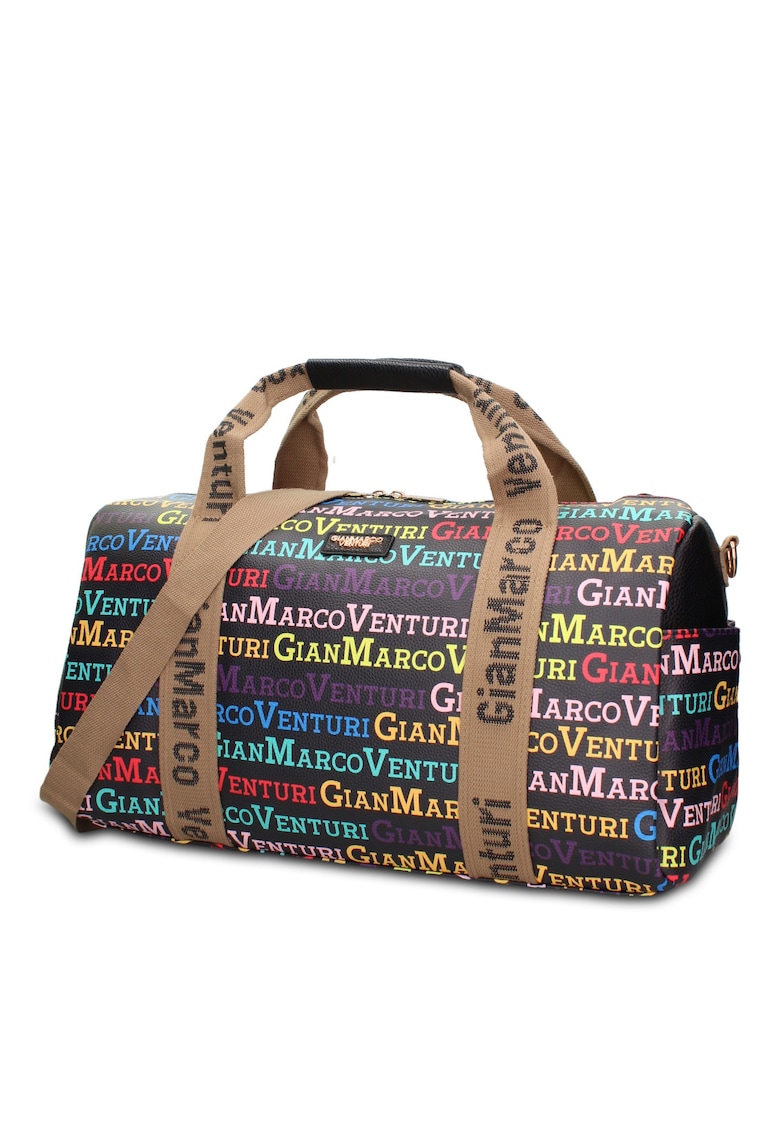 Geanta duffle de piele ecologica Callisto Plus - Multicolor