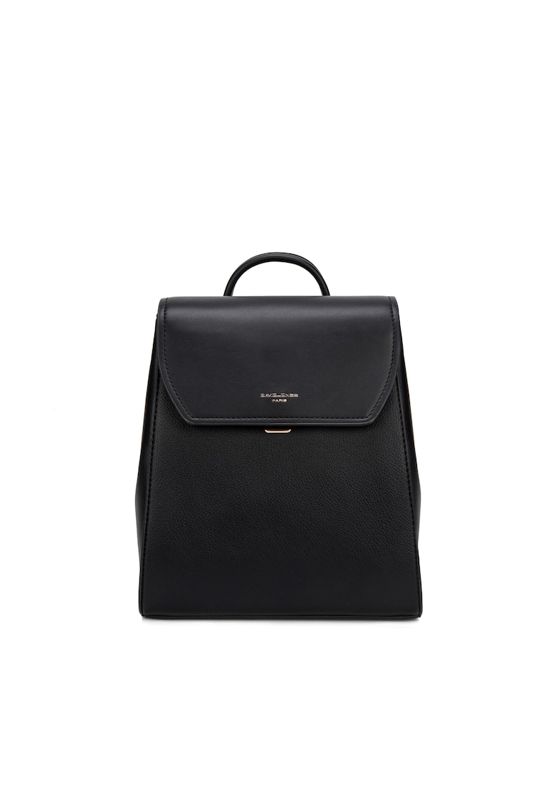 Rucsac de piele ecologica Elowen Plus - Negru
