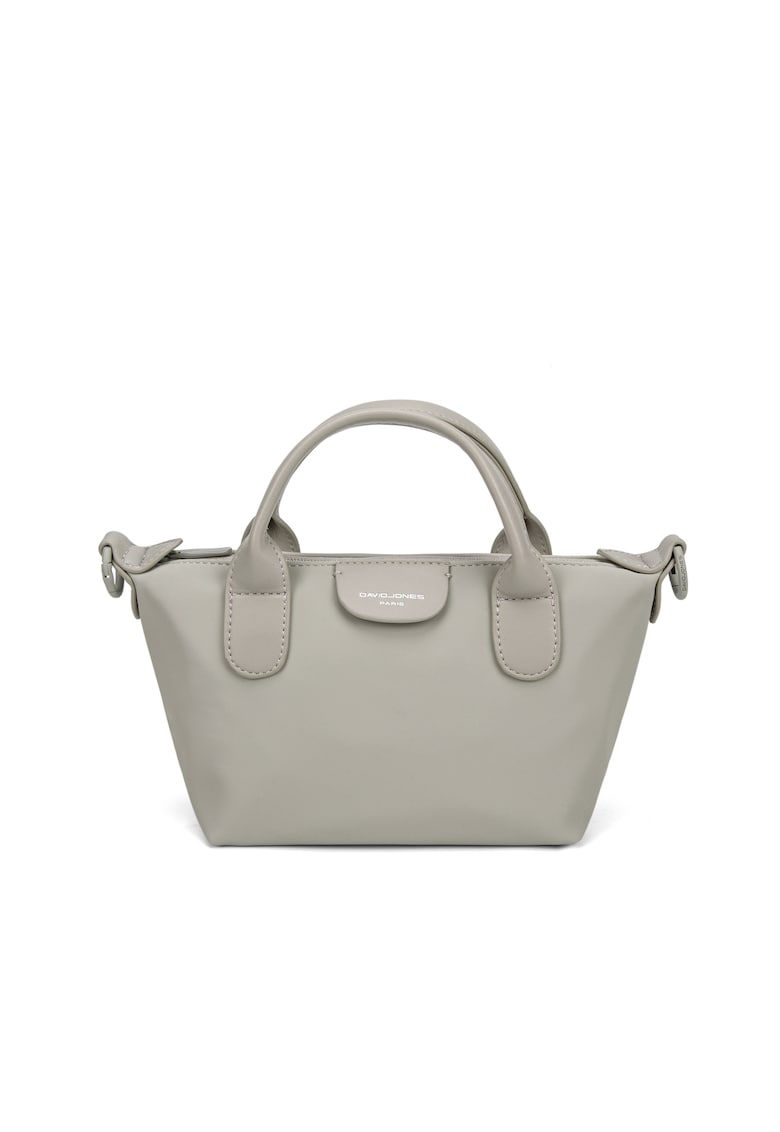 Geanta crossbodyde piele ecologica Eridan Elite - Maro taupe