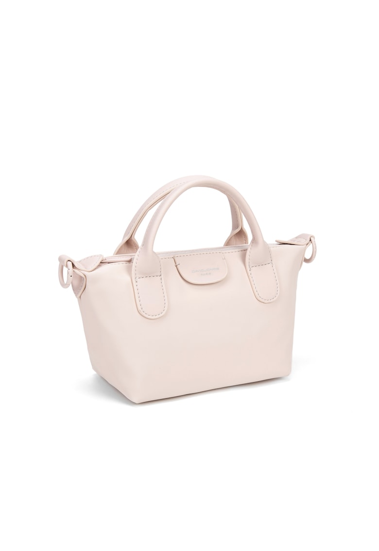 Geanta crossbodyde piele ecologica Eridan Elite - Roz