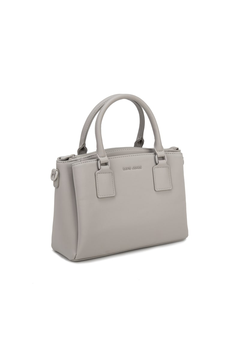Geanta crossbody de piele ecologica Eridana - Maro taupe