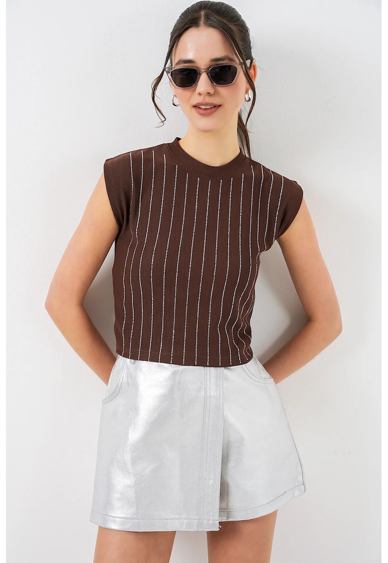 Top dama - Maro - Slim - Guler rotund