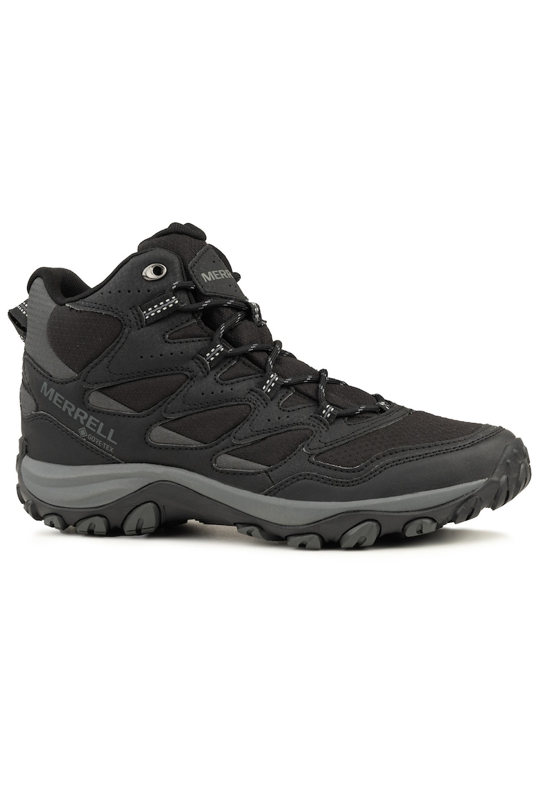 Ghete sport - l - WEST RIM SPORT MID - membrana Gore-Tex - negru - material sintetic