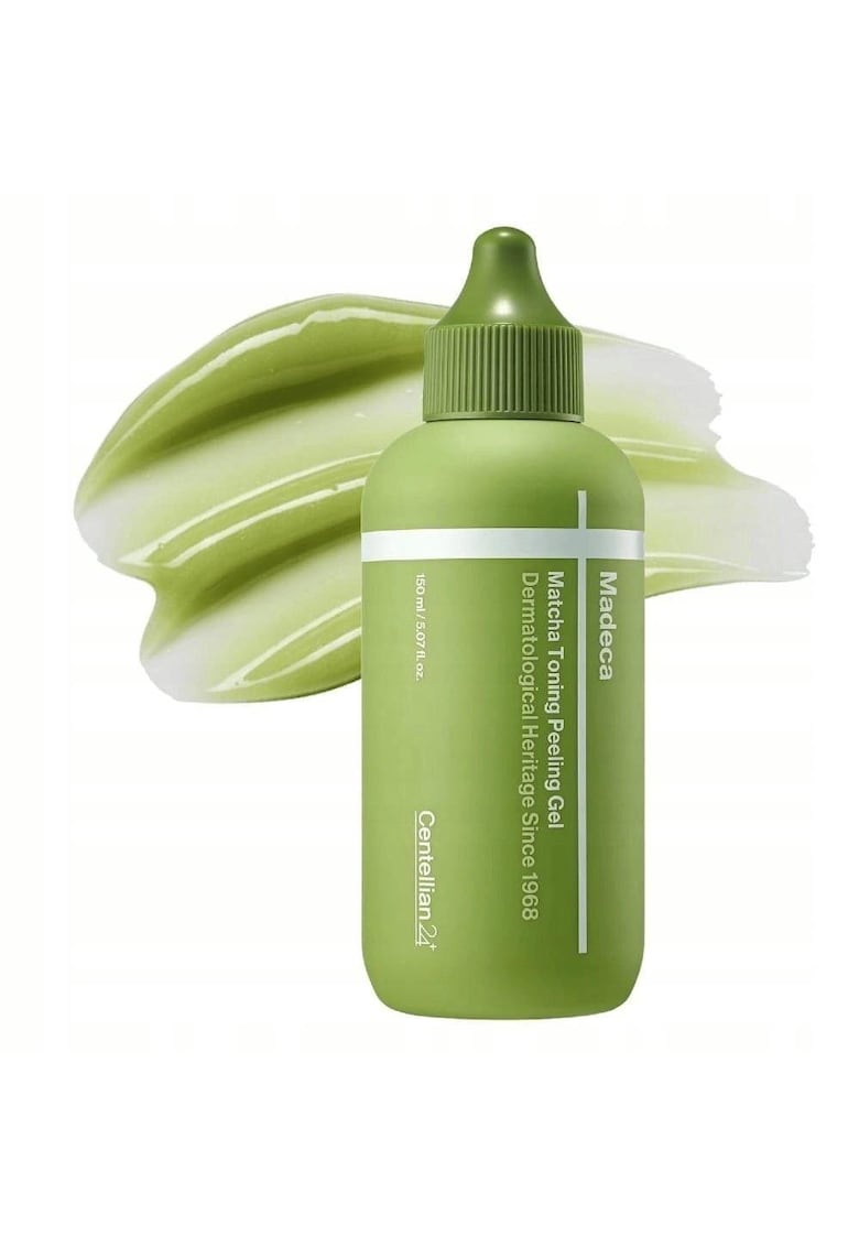 Gel exfoliant tonifiant Madeca Matcha - 150 ml - pentru toate tipurile de piele - textura fina